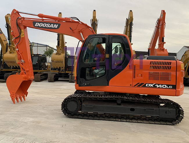 DX140LC doosan excavator